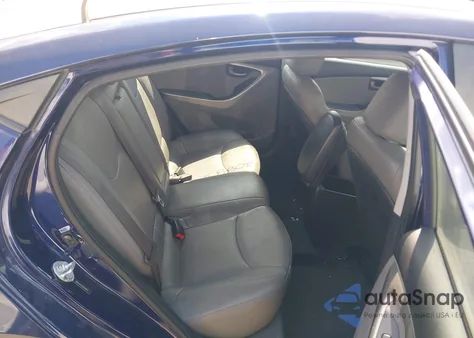 2013 Hyundai Elantra Limited from USA, damaged, VIN 5NPDH4AEXDH369923